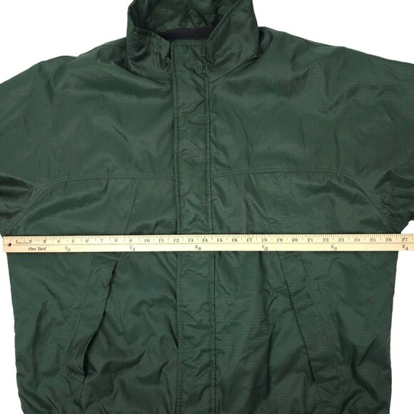 J.Crew Windbreaker Oarsman Jacket Mens M 90s Y2K Full Zip Nylon Rain Coat Anorak - Picture 4 of 16